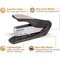 Bostitch Heavy-Duty Stapler, 100 Sht Cap., 2-5/8" Throat, Black/SR ACI1300 - alternate 2